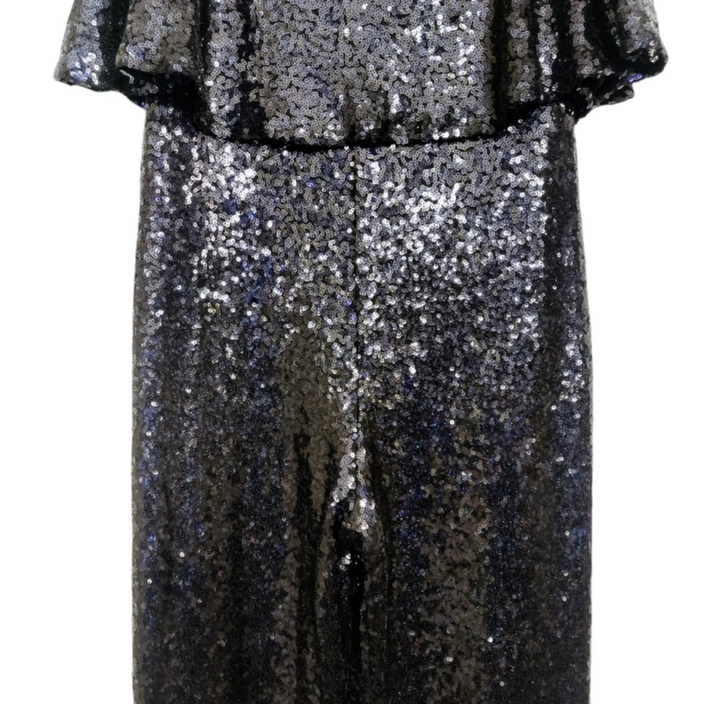 Lovers + Friends Sequin Lined Strapless Jumpsuit … - image 8